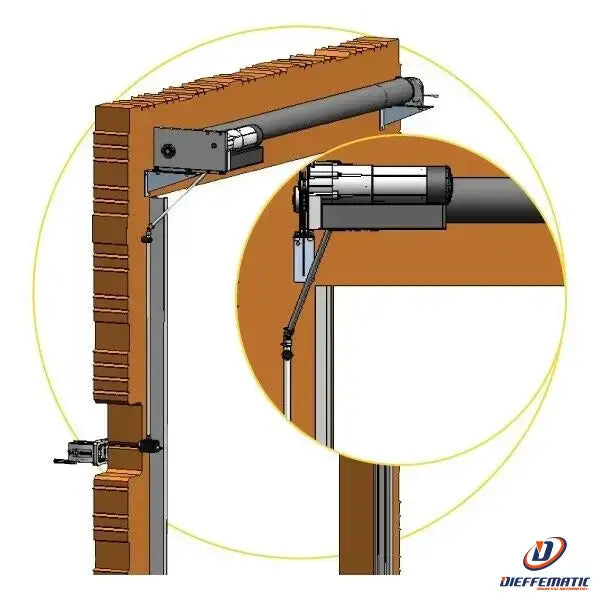 Asta Di Manovra Manuale Per Tenda Da Sole | Manovella Da 180 Cm | Colore Marrone | Accessorio Per Tende Da Esterno