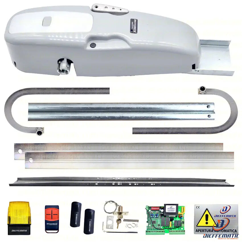 Kit rocket 24v porta basculante a contrappeso + accessori + encoder no ...