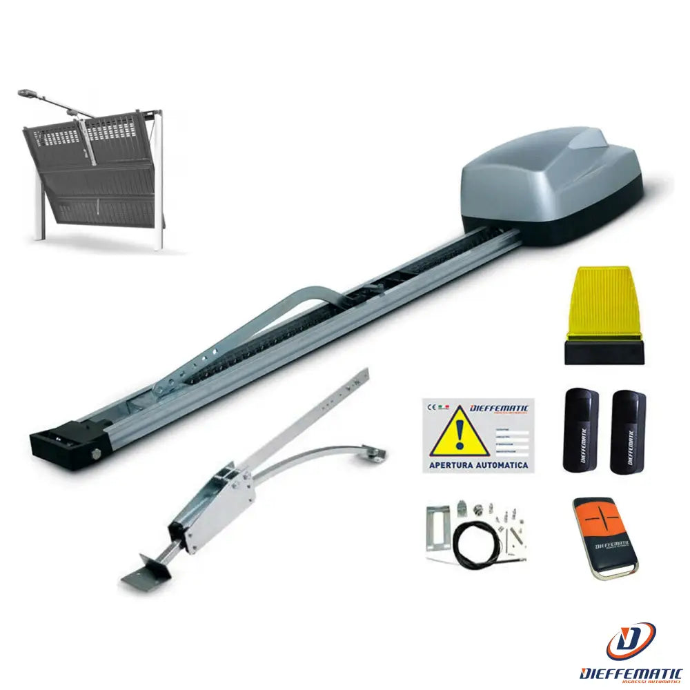 Kit Set Automazione Per Porte Basculanti A Contrappesi