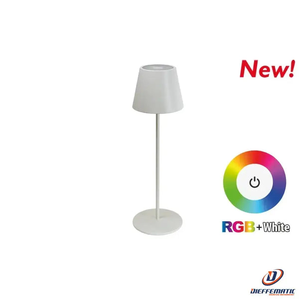 Lampada led rgb da tavolo a batteria nova line ltr38w - dieffematic