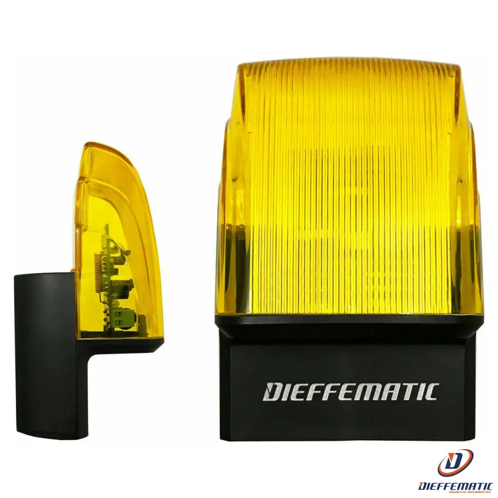 Lampeggiante Lampeggiatore Led 230v 24v 12v + Antenna