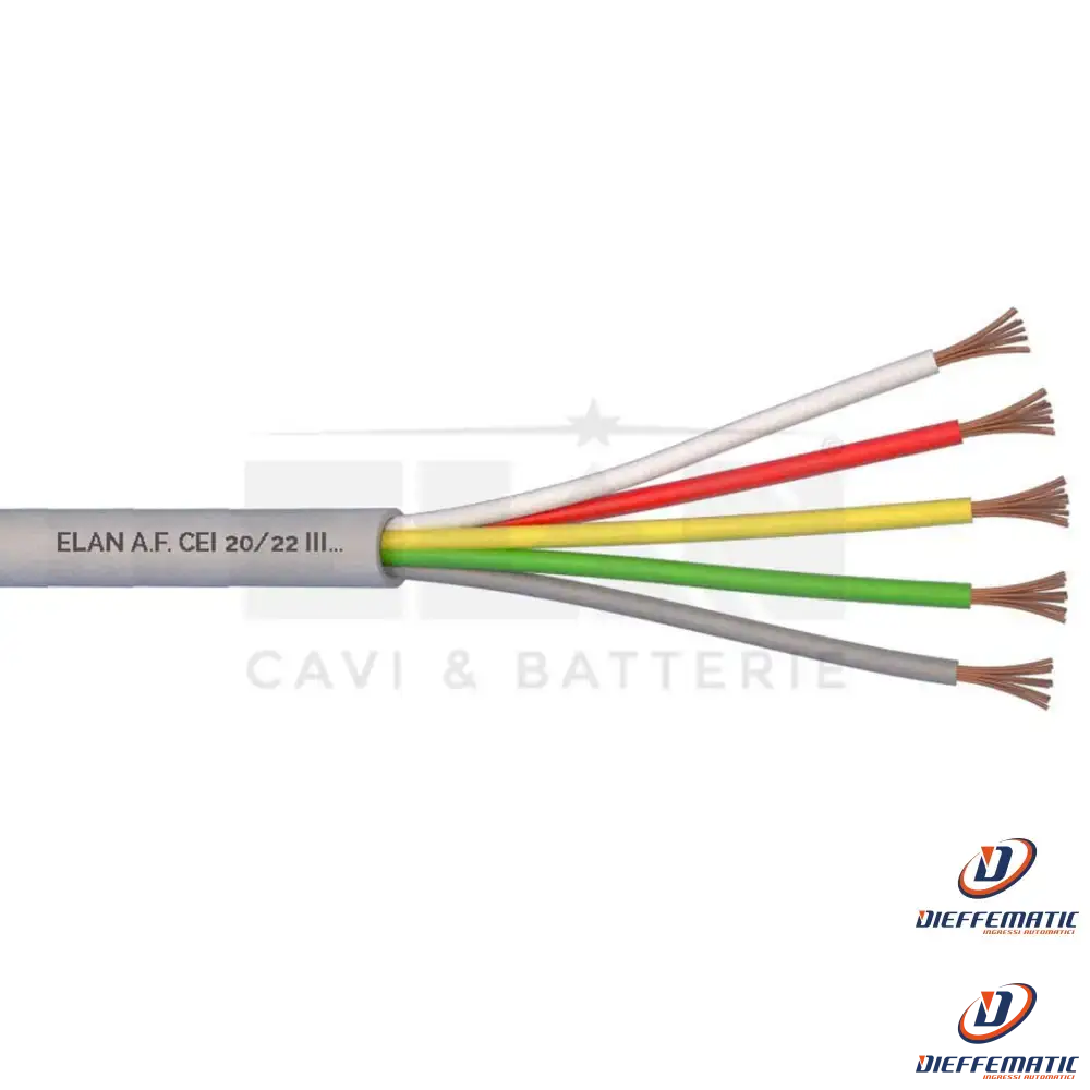 CAVO SCHERMATO C508 8X0,12mm² 26 AWG TASKER CAVO SCHERMATO C508 8X0,12mm² 26 AWG TASKER