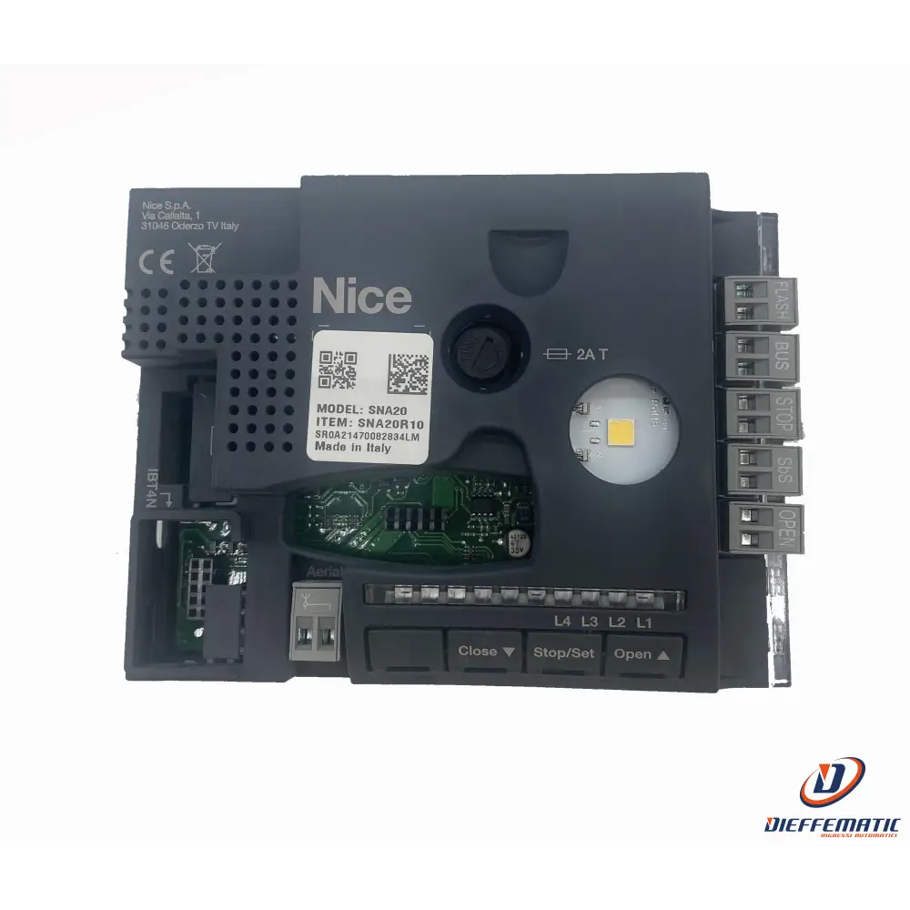 Nice Sna20 Quadro Elettronico Per Spin20kce Spin22kce