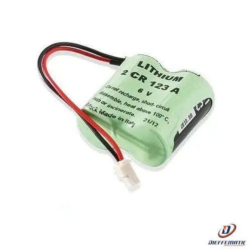 Pacco Batterie Litio 6V Cardin Zrl7.2-1.6 Automazione