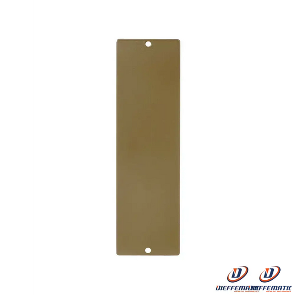 Placca 165 mm bronzo cieca copri foro avvolgitore motore tapparella  tapparelle 