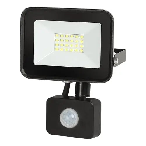 Proiettore Led 20w - Sensore Pir - Nero Nova Line Sfl20b2