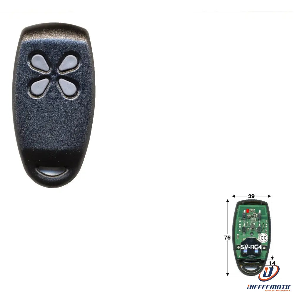 Radiocomando 4 Canali 10 Bit 1024 Codici Personali