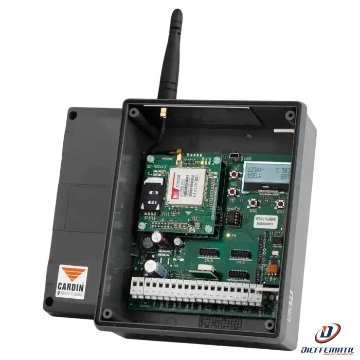 Ricevitore 2G-3G Con Lcd + Sim 12/24 Vac-Dc Cardin