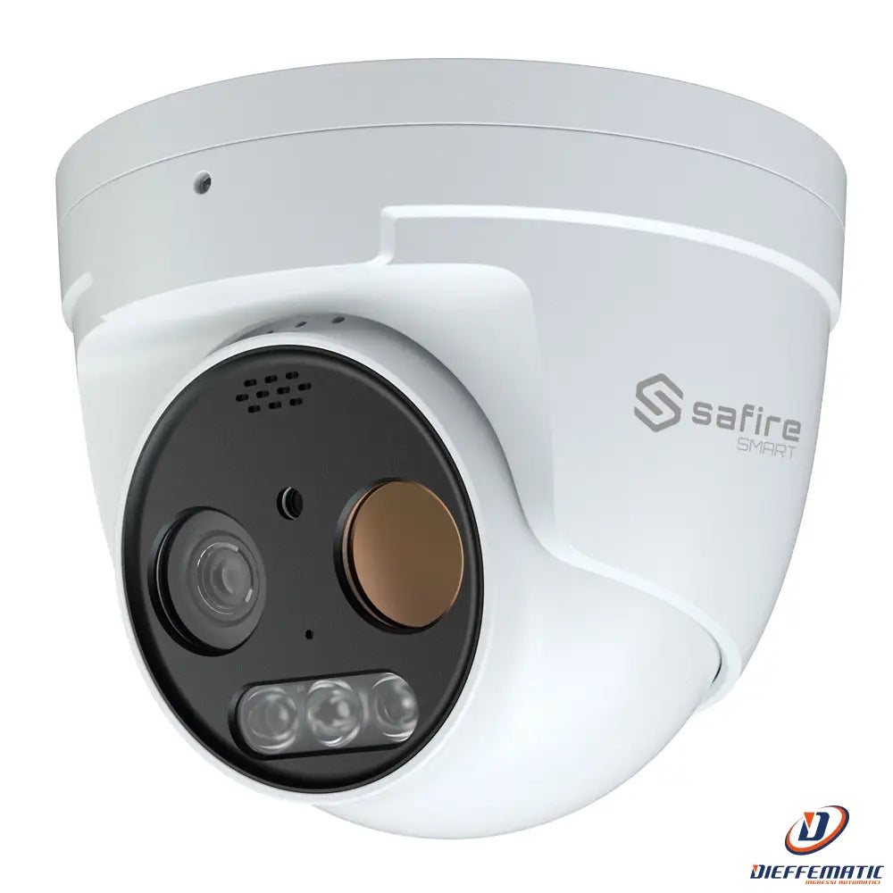 Safire smart sf-iptt256a-3d5 telecamera termica a doppia ottica turret ip