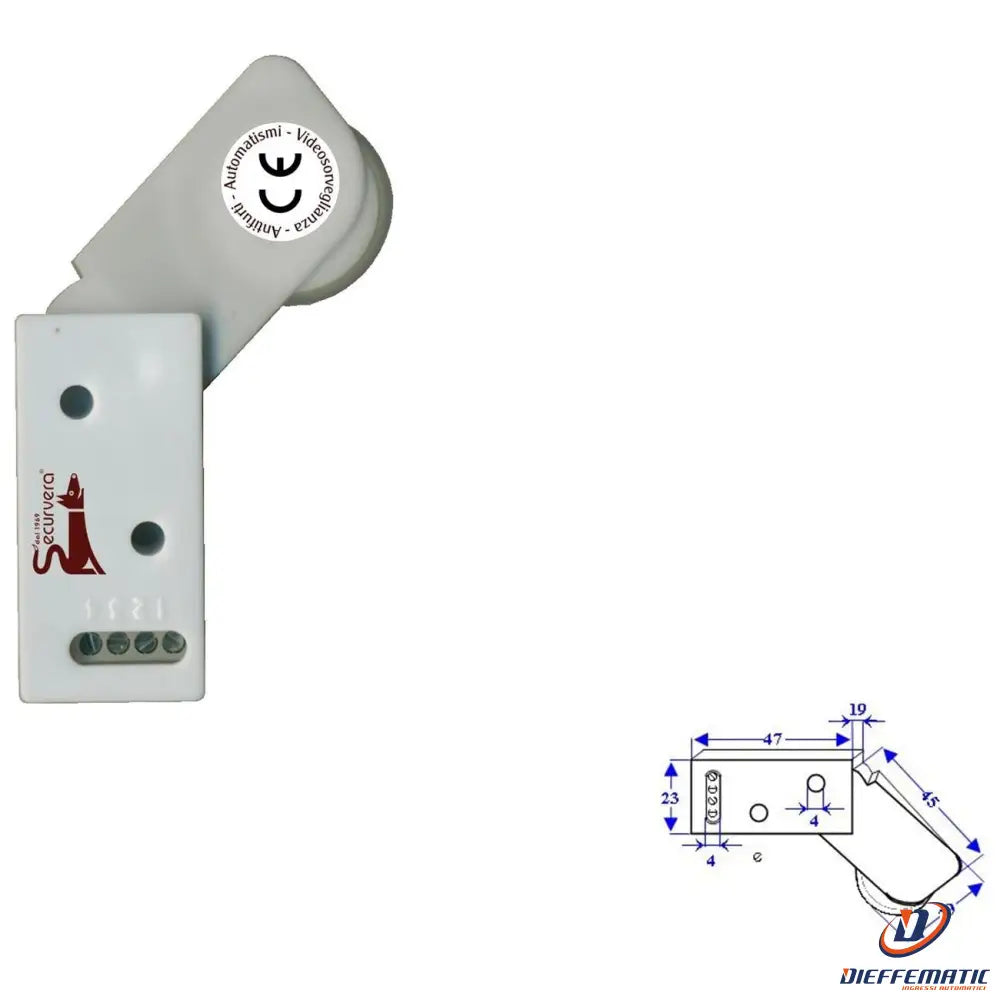 Se-Rcb 1 Contatto Roller Per Tapparella Accessori Antifurto