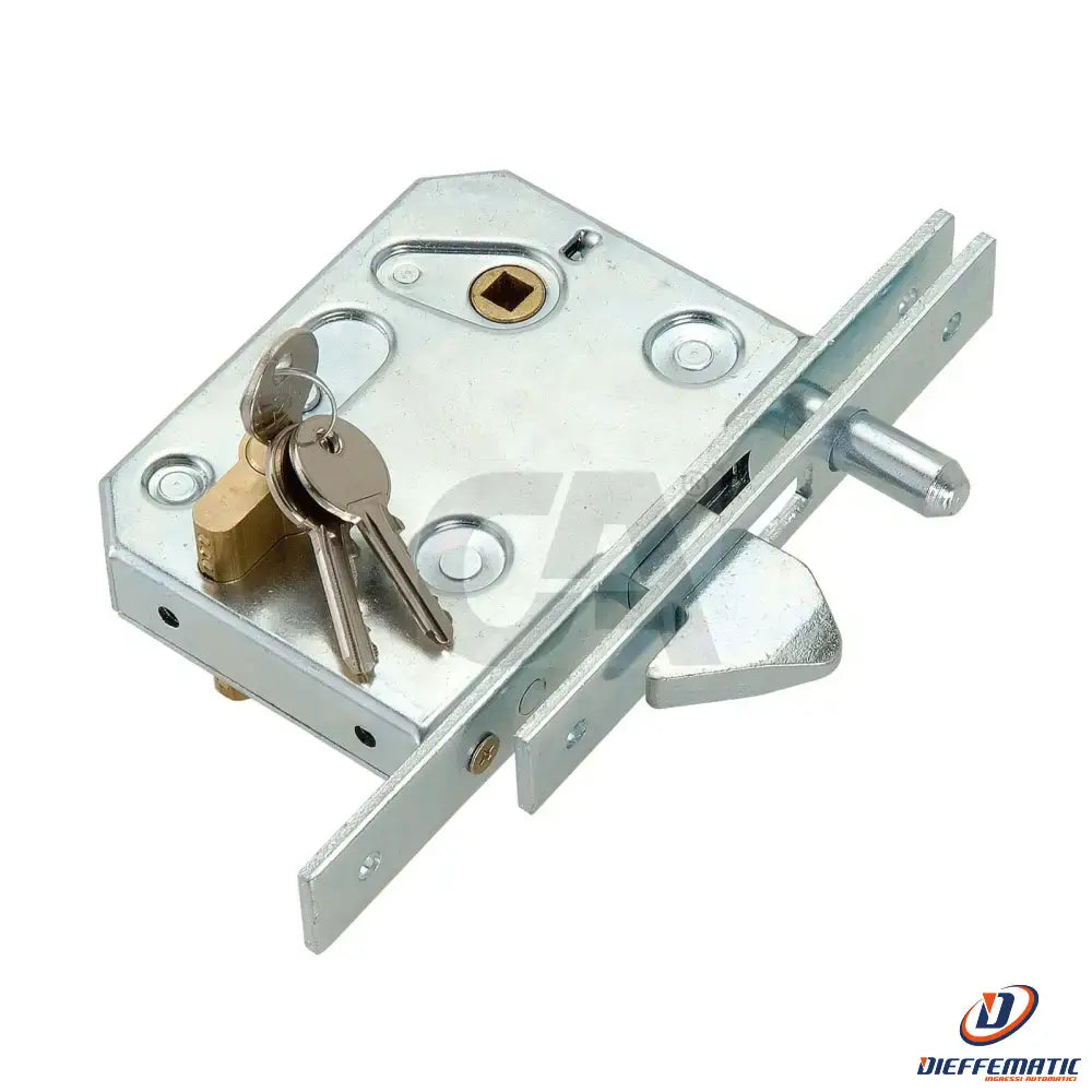 Hook lock with counterplate with galvanized cylinder 350.60