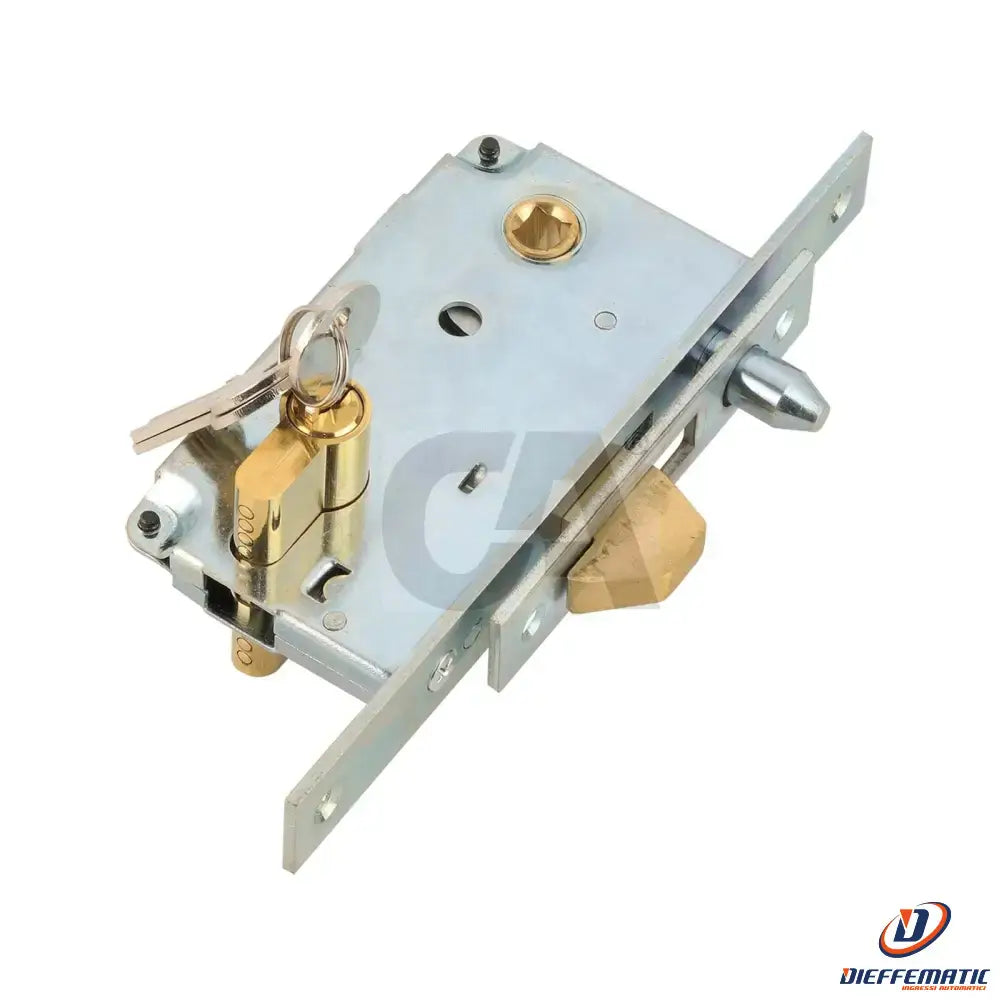 Counterplate Hook lock with counterplate with galvanized cylinder 353.40
