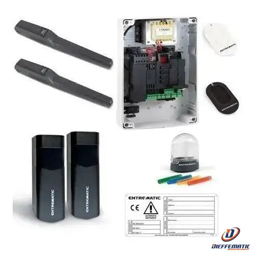 Intermitente LED Ditec Entrematic FLM - Multitensión 24V-230V, IP44, Función Intermitente