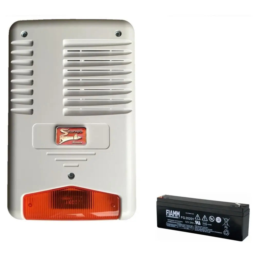 Sirena Antifurto Lampeggiatore A Led Da Esterno Suono