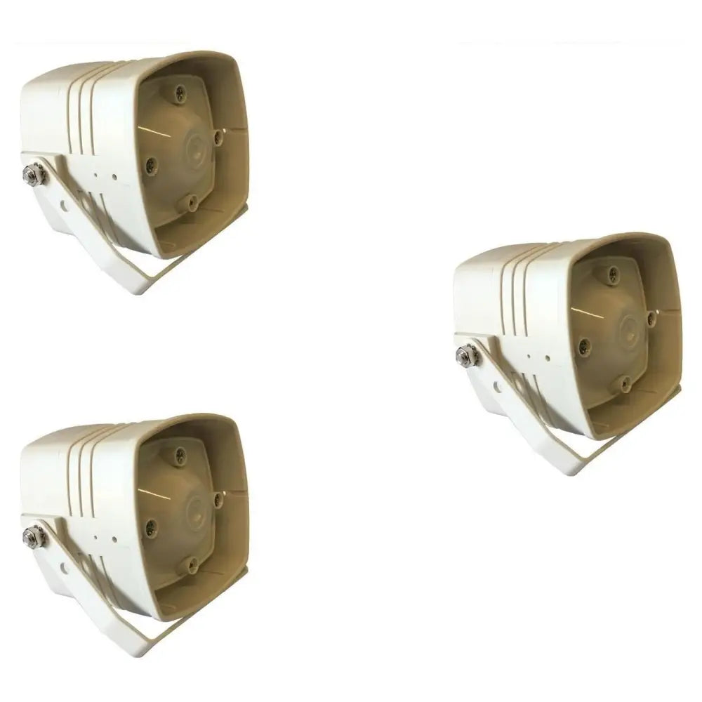 Sirena Esponenziale Magnetodinamico 3 Pezzi 110 Db