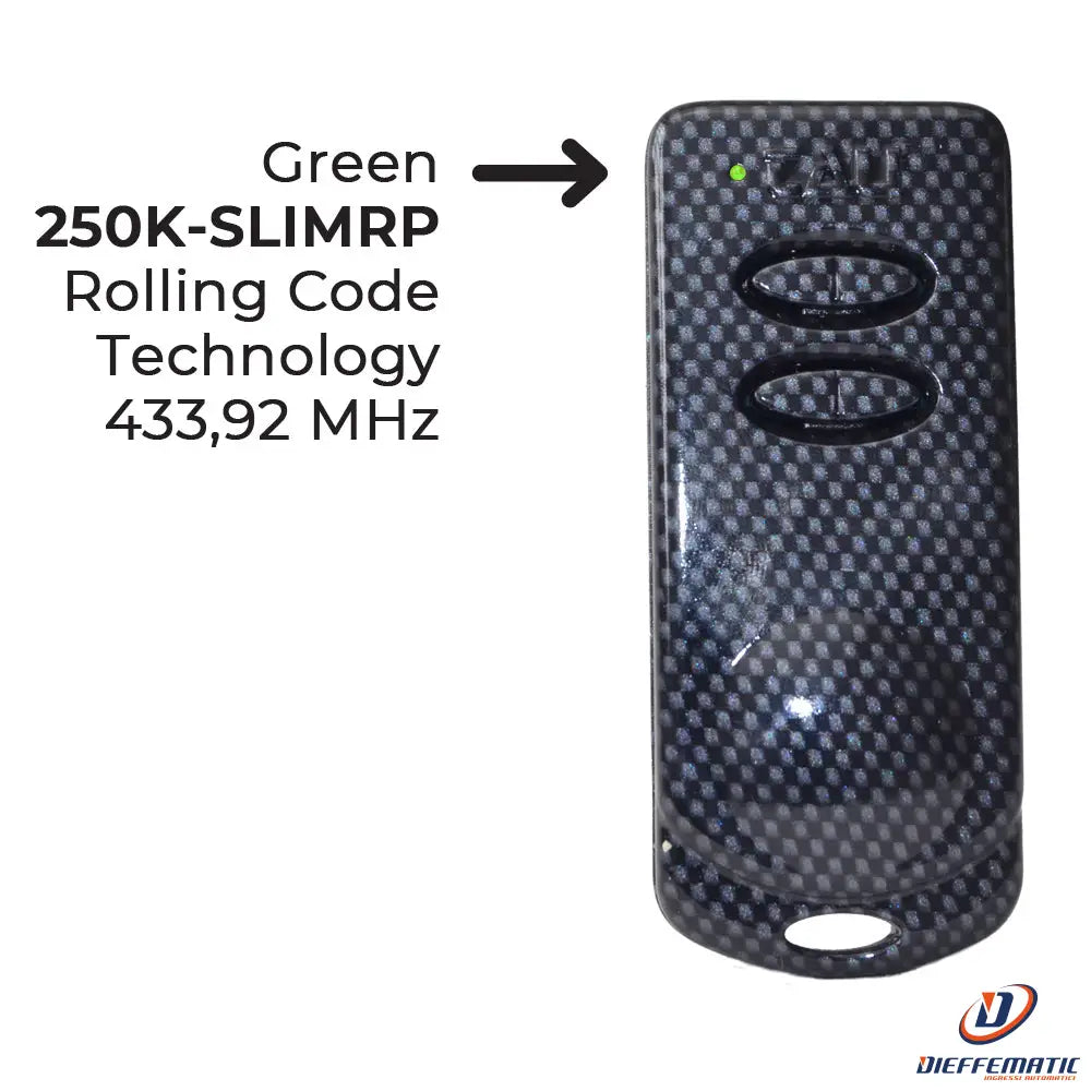 Telecomando Trasmettitore Tau P-250K-Slimrp K-Slim Rolling