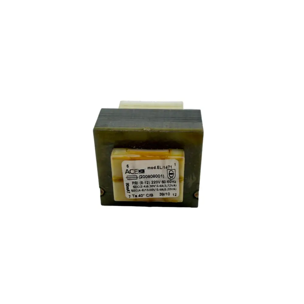 Trasformatore Monofase ACE EL 1471 – 220V / 2x13.8V
