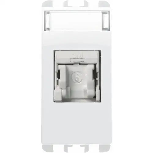 Urmet Presa Rj45 Cat.6 Utp 1 Modulo Nea Bianco Ghiaccio