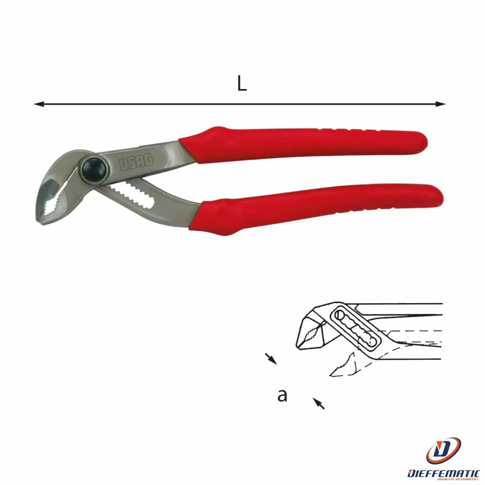 Bgs Fbgs7085 Pinze Autobloccantia 4 Vie Regolabiliganasce Lunghetipo - Foto 3